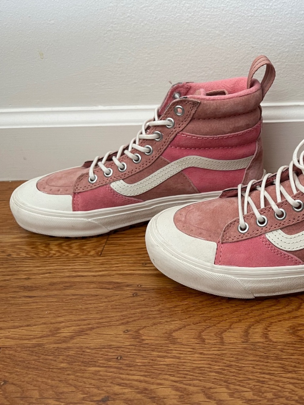 Vans Sk8 Hi MTE Pink High Top Sneakers